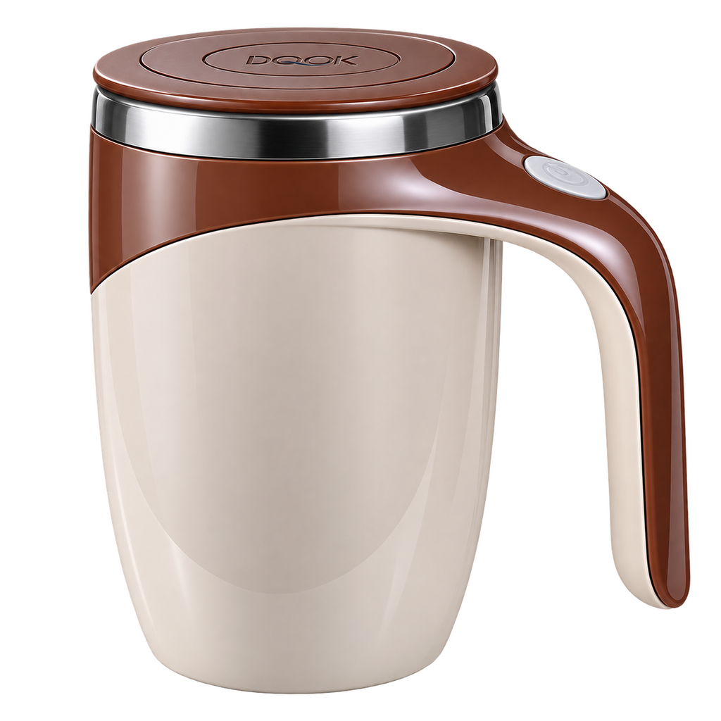 380mL Self Stirring Mug with Lid