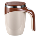 380mL Self Stirring Mug with Lid