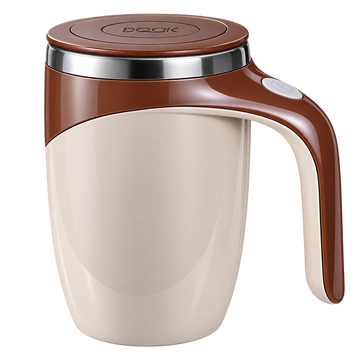 380mL Self Stirring Mug with Lid