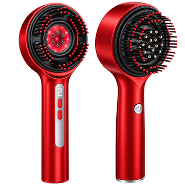 Scalp Massage Brush with Oil Applicator