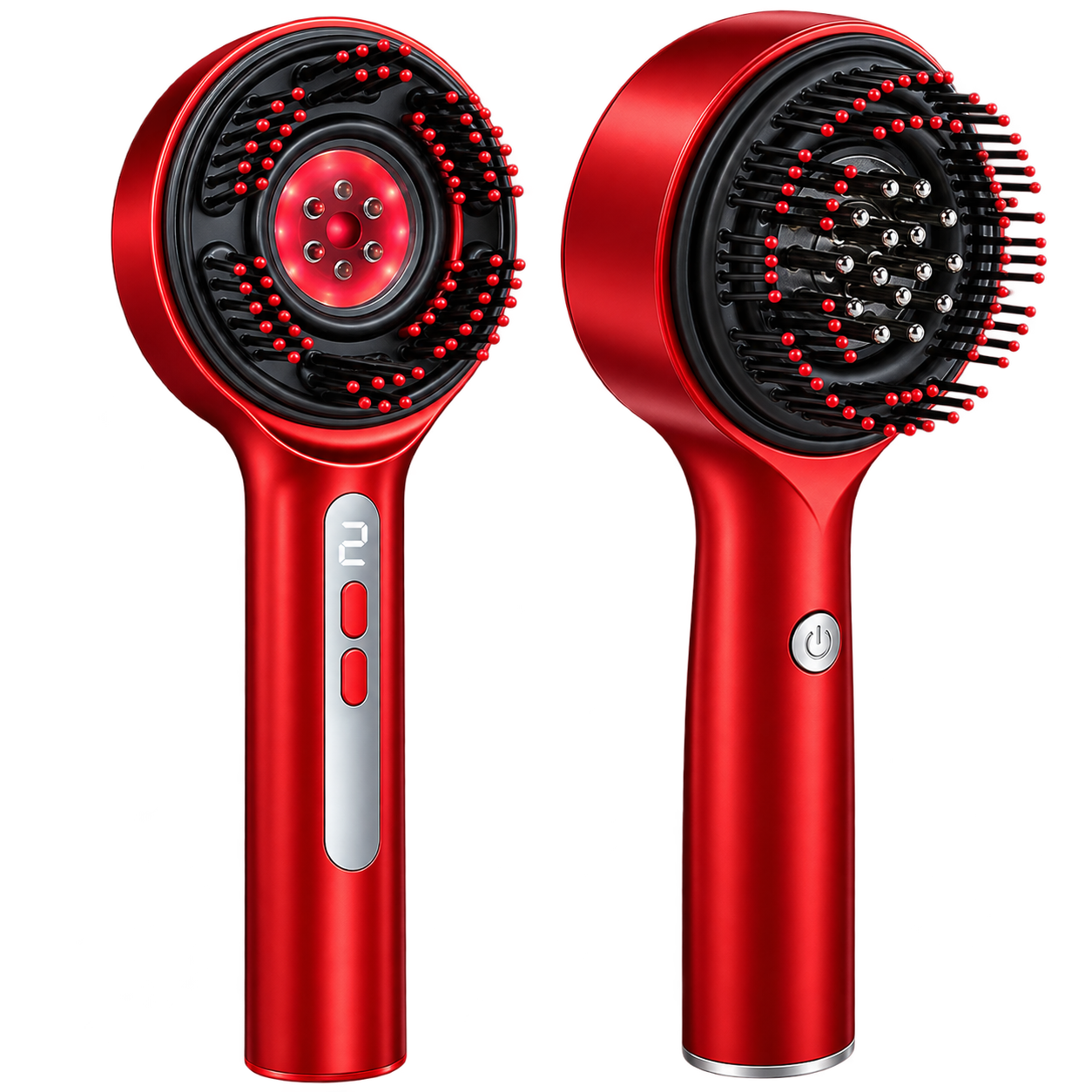 Scalp Massage Brush with Oil Applicator