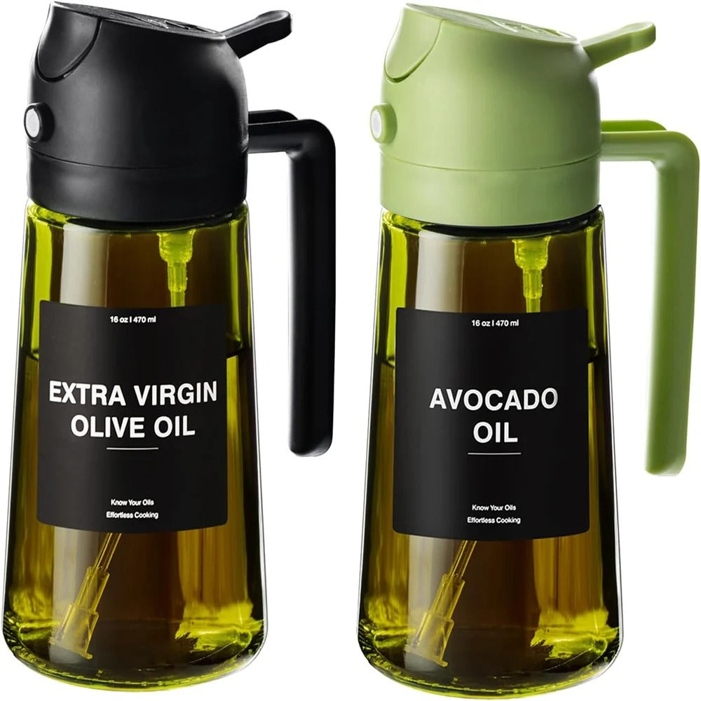 470ML 2-in-1 Oil Spray Bottle