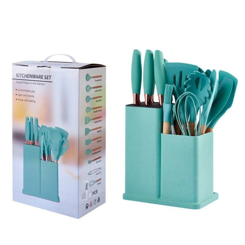 KITCHEN UTENSILS 19 PC