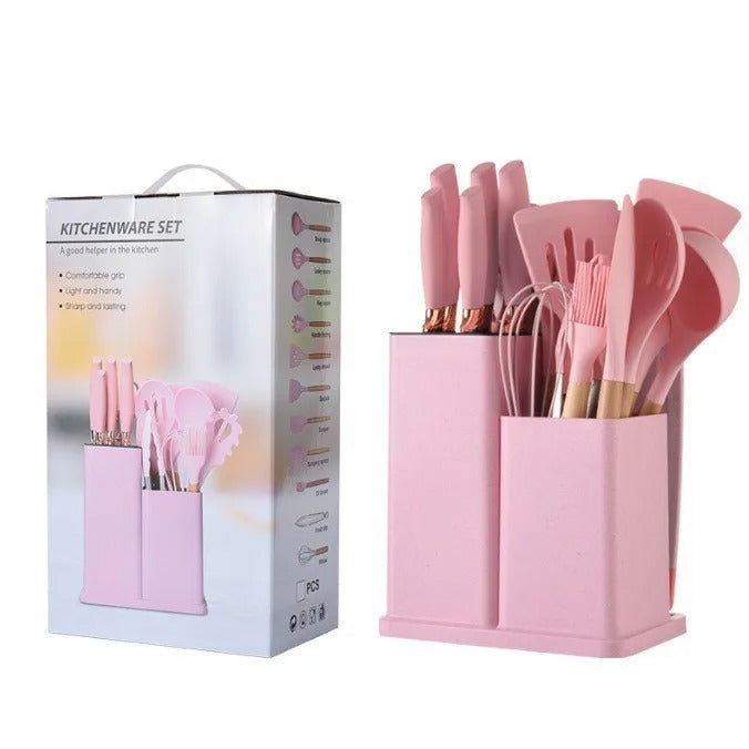 KITCHEN UTENSILS 19 PC