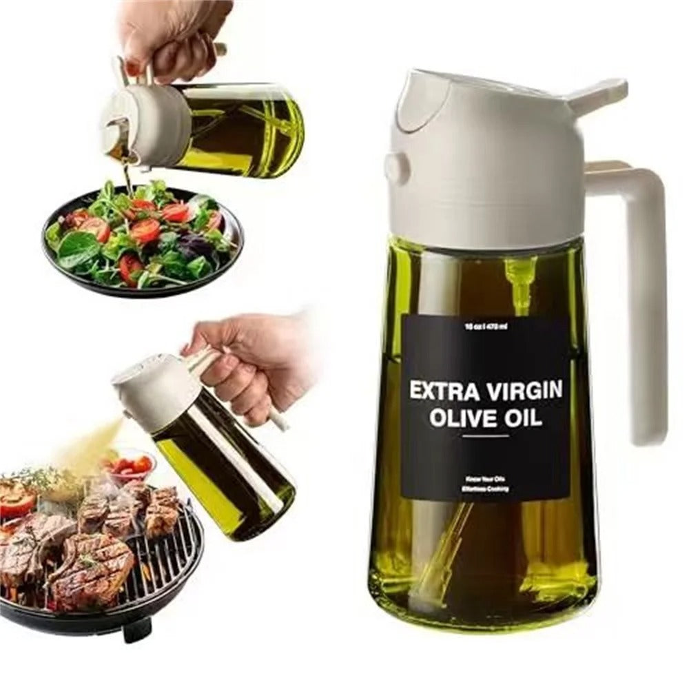 470ML 2-in-1 Oil Spray Bottle