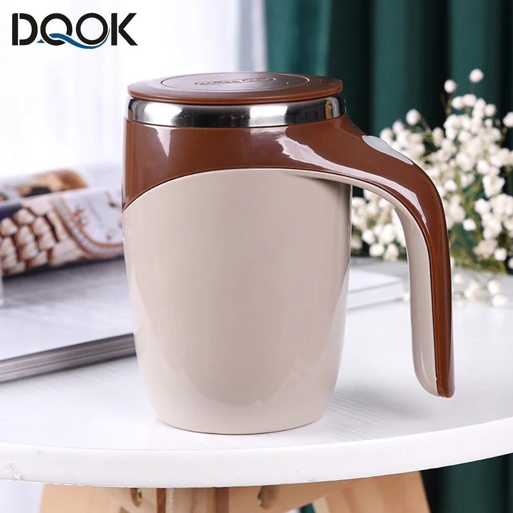 380mL Self Stirring Mug with Lid