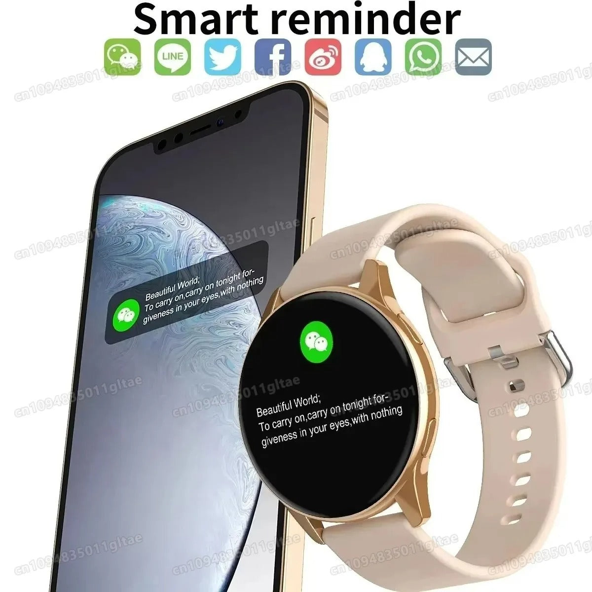 Men Women Smart Watch 6 Pro Voice Call Sport Fitness