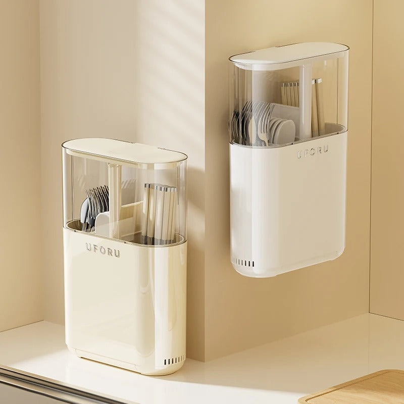 Hanging Cutlery &amp; Chopstick Storage Rack