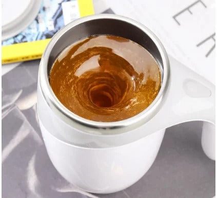 380mL Self Stirring Mug with Lid