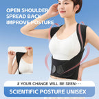 Adjustable Back Posture Brace – Breathable Spine & Shoulder Support Belt