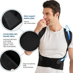 Adjustable Back Posture Brace – Breathable Spine & Shoulder Support Belt