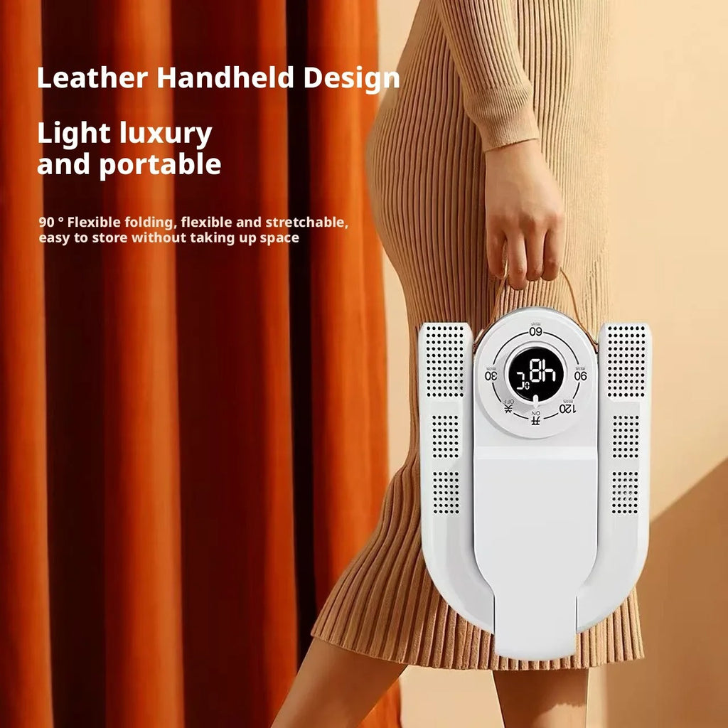 SmartDry Pro Shoe Dryer – Adjustable Timer, Deodorizing & Quick-Dry Shoe Warmer