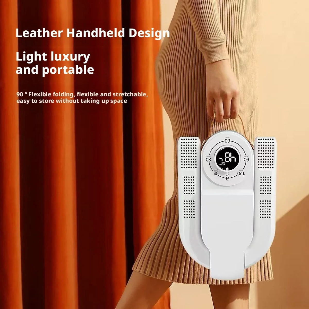 SmartDry Pro Shoe Dryer – Adjustable Timer, Deodorizing & Quick-Dry Shoe Warmer