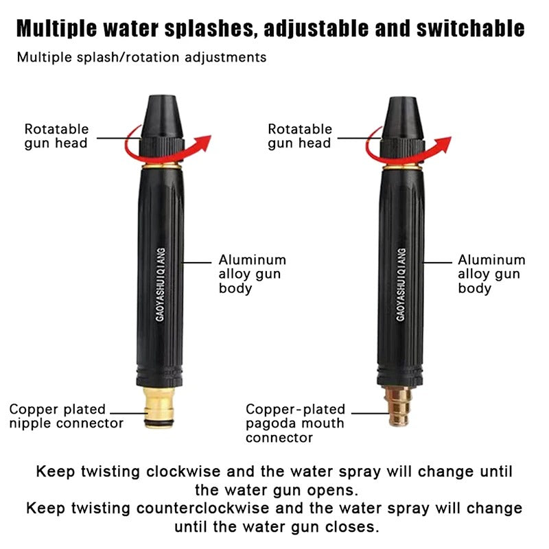 Portable Water Hose Nozzle