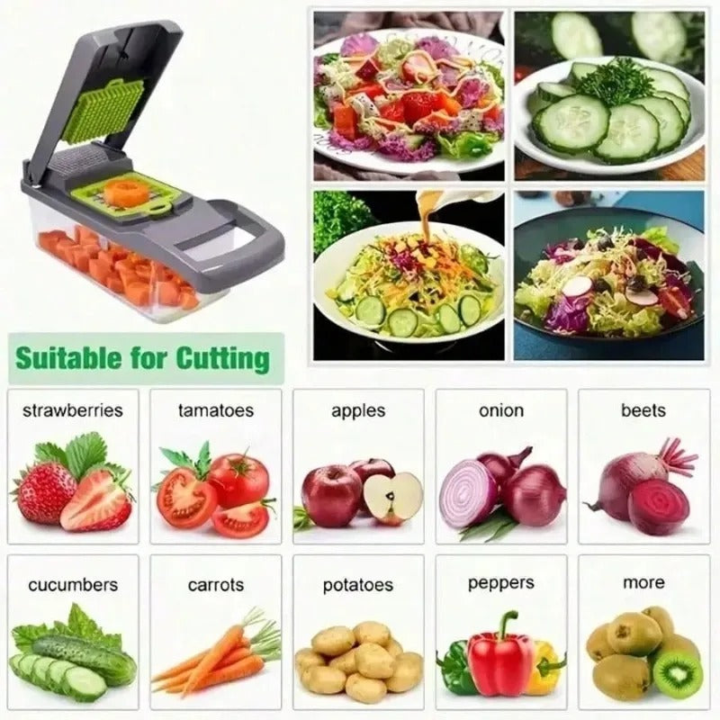 Vegetable Cutter Chopper and Slicer