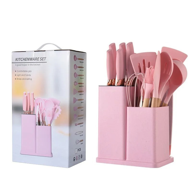 KITCHEN UTENSILS 19 PC