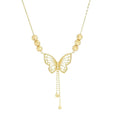 Gold plated Butterfly Necklace for Women