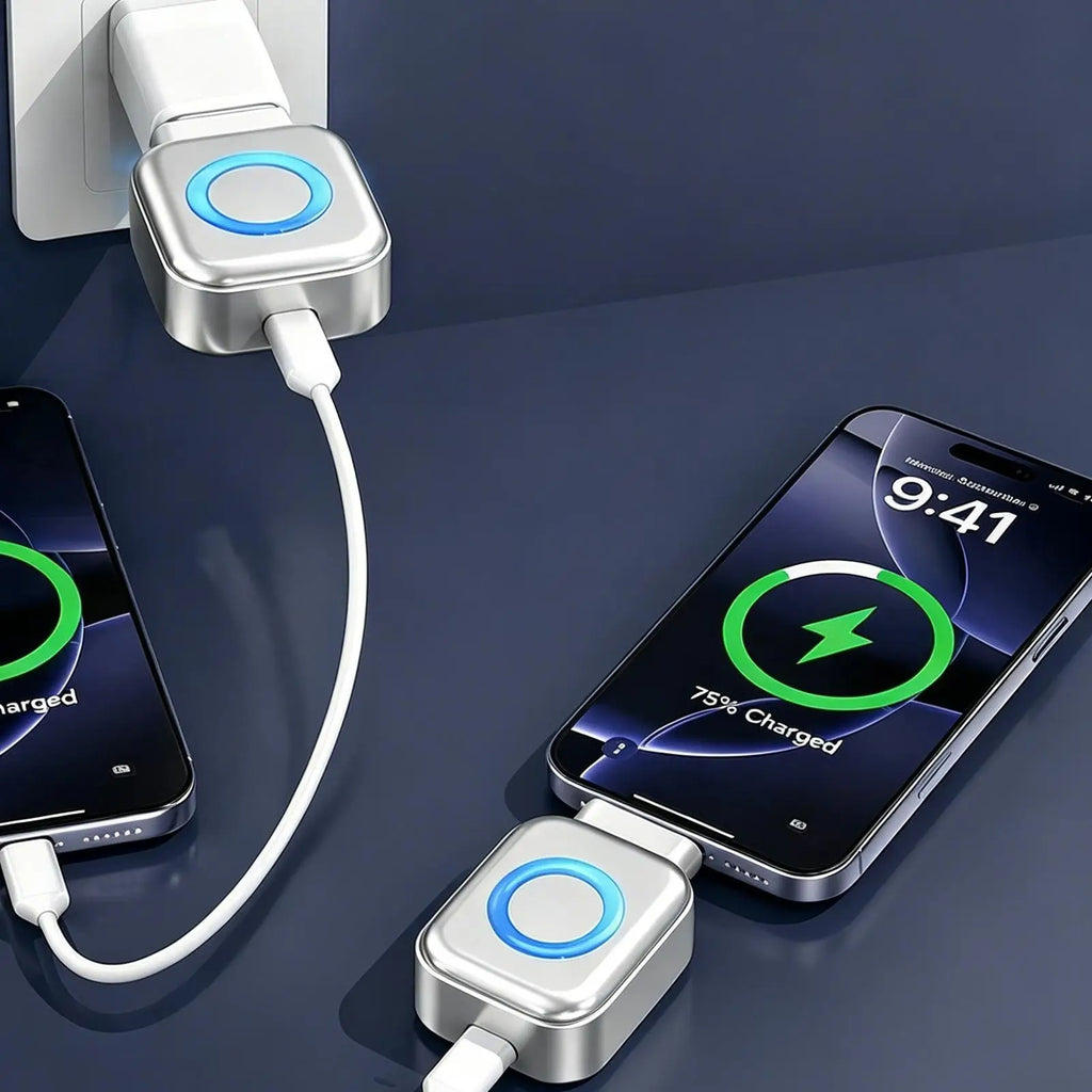AI Smart Auto-Stop Charging Adapter