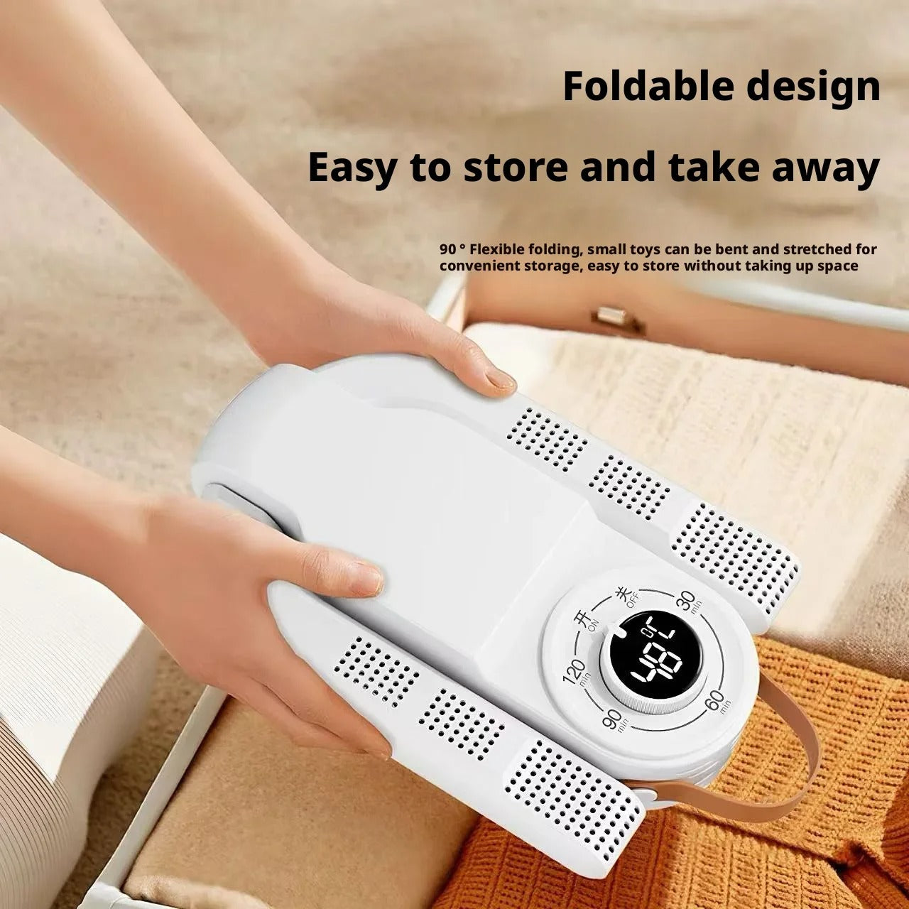 SmartDry Pro Shoe Dryer – Adjustable Timer, Deodorizing & Quick-Dry Shoe Warmer