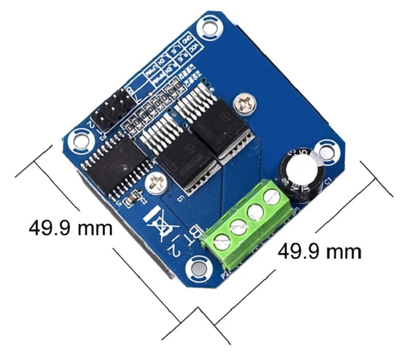 BTS7960 High-Power Motor Driver Module