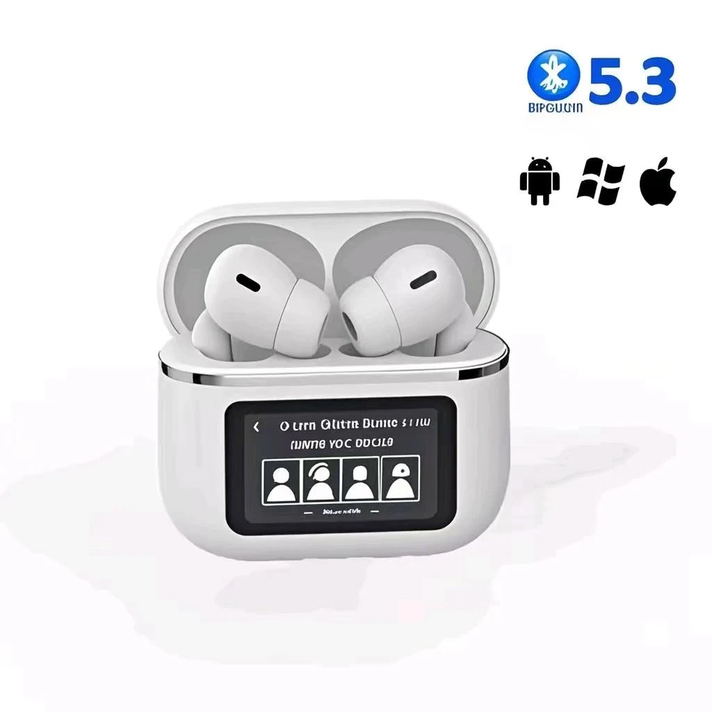 LED Display Earbuds