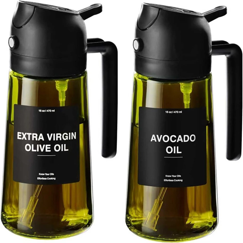 470ML 2-in-1 Oil Spray Bottle